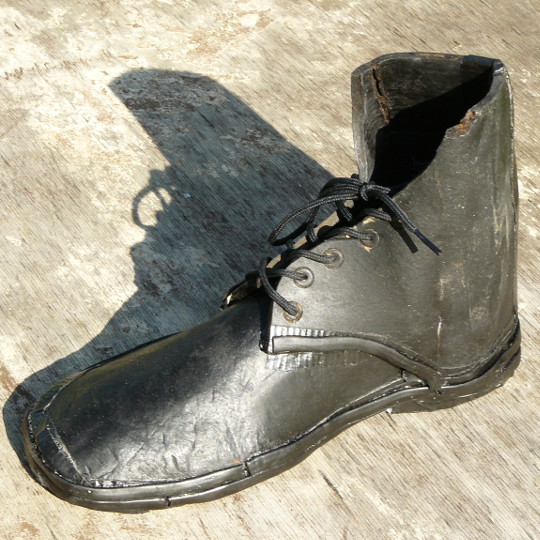 Lakritzschuh - Hauptrolle in "Goldrush" von 1925