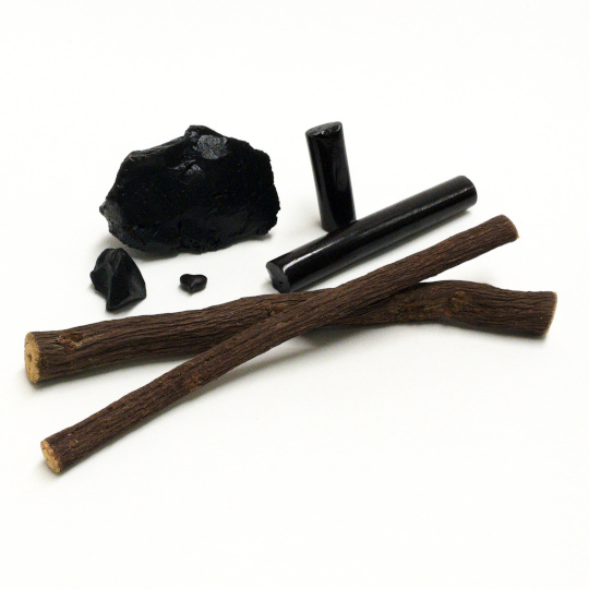 Liquorice is cooked from liquorice roots