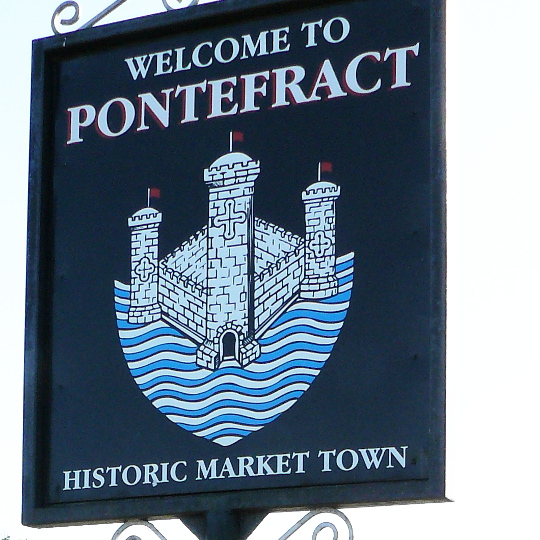 Recherchereise nach Pontefract, UK