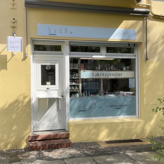 kadó Lakritzhandel von außen