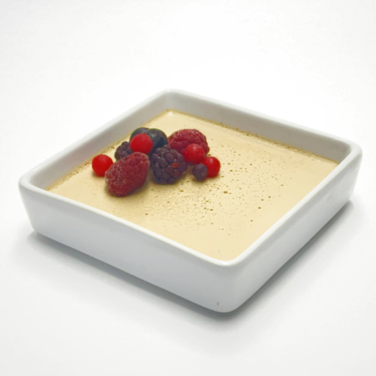 Lakritz-Panna cotta