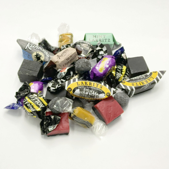 #1870 Liquorice mix of all soft and sweet licorice-toffees and fudges