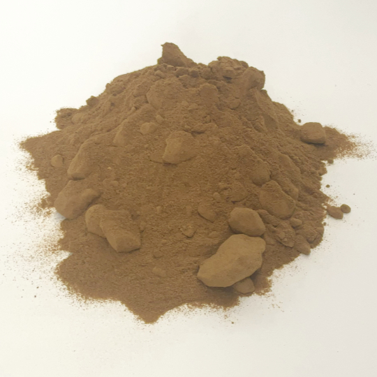 Jar with sweetend liquorice powder, italian