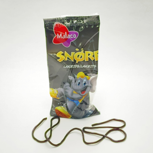 Bag of liquorice cord, danish