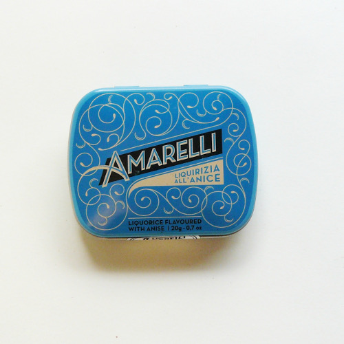 Pure liquorice with natural anise flavour in the tin, italian
