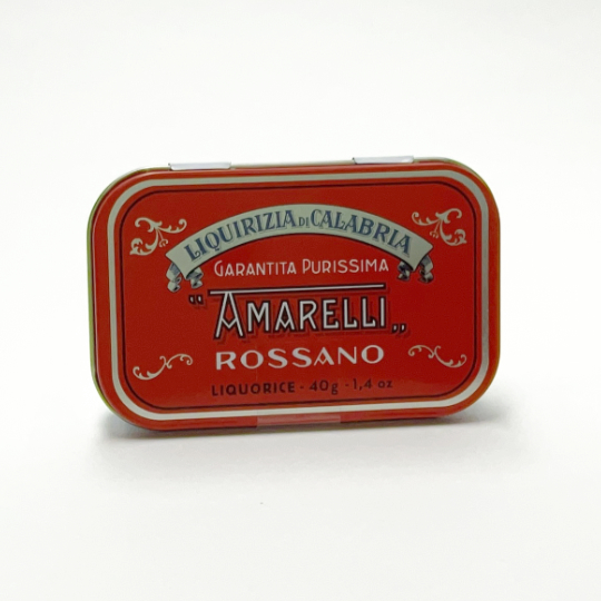 Amarelli Spezzatina red, 40g-tin