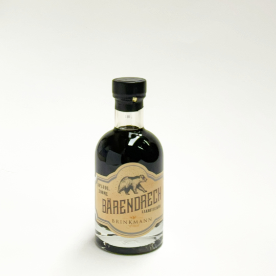 Bottle liquorice liquor with anise, german