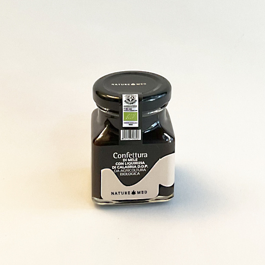 Chutney with liquorice and apple, good for cheese, meat and dressing,italian