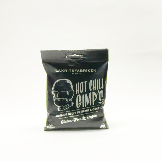 Hot chili Gimp´s, 100g-Tüte