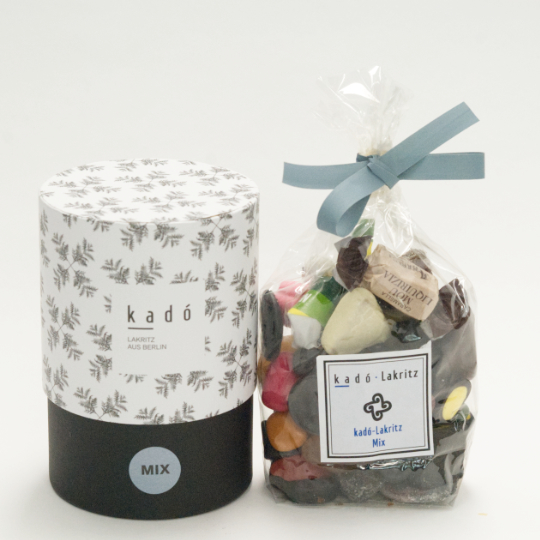 Lakritz - Mischungen - kadó-Schmuckdose Mix, 250g - kadó