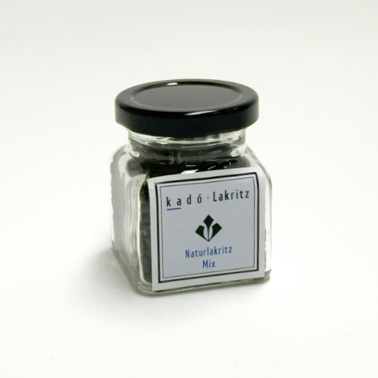 Lakritz - Mischungen - Naturlakritz-Mischung 80g-Glas - kadó