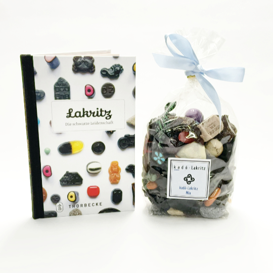 Lakritz - Präsente - Buch & 500g-Tüte - kadó