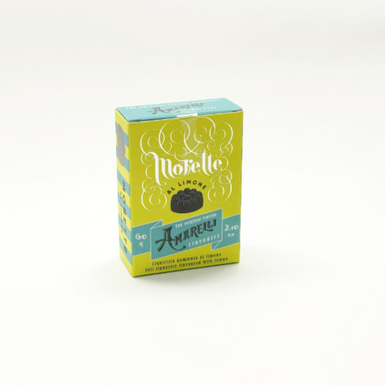 Lakritz - Schachteln & Dosen - Amarelli al limone, 60g-Schachtel - kadó