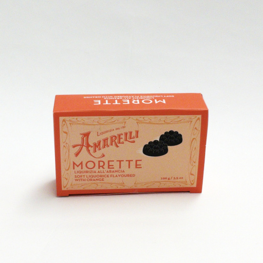 Lakritz - Schachteln & Dosen - Amarelli Morette, 100g-Schachtel - kadó
