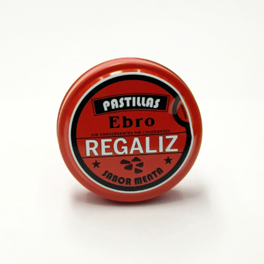 Lakritz - Schachteln & Dosen - Ebro menta, 12g-Dose - kadó