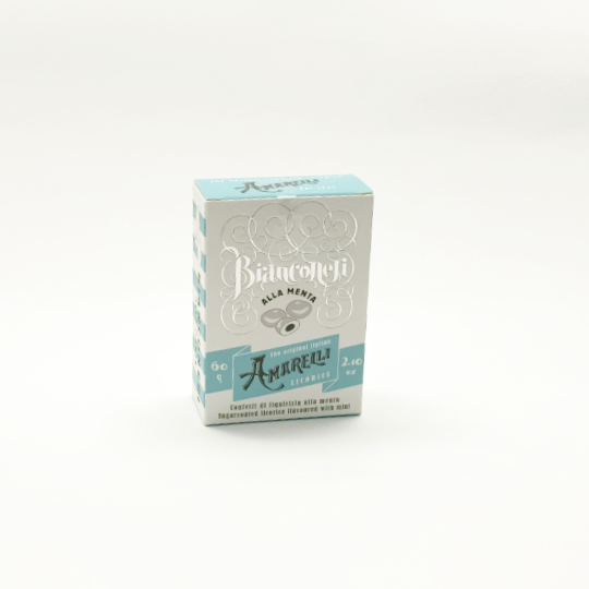 Liquorice -  Boxes & Tins - Amarelli Bianconeri, 60g-box - kadó