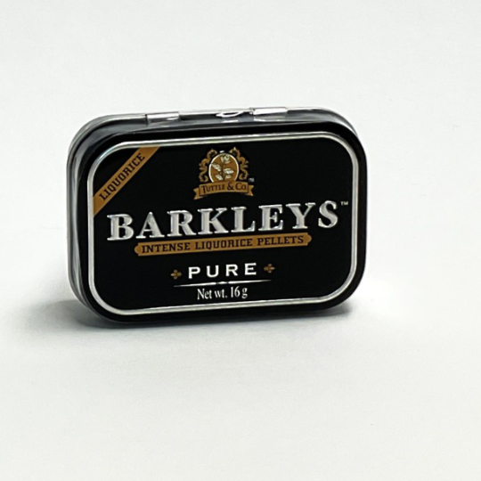 Liquorice -  Boxes & Tins - Barkleys pure, 16g-tin - kadó