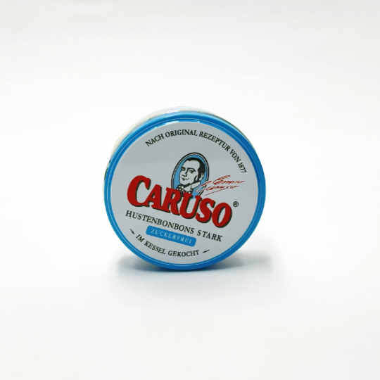 Liquorice -  Boxes & Tins - Caruso sugarfree, 50g-tin - kadó