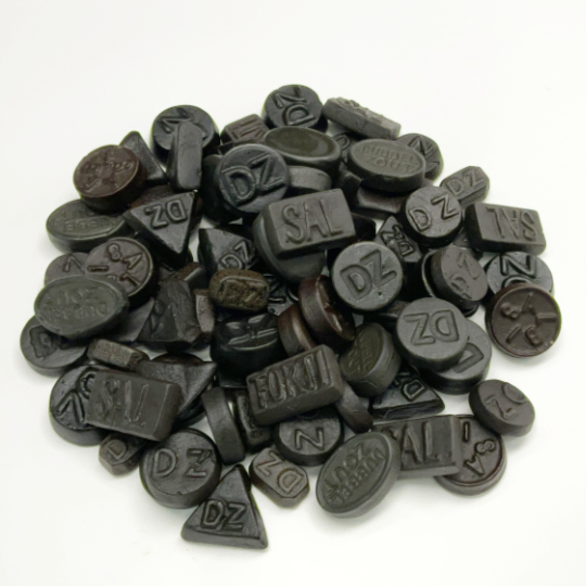 Liquorice - Mix - Mix of double salted liquorice - kadó