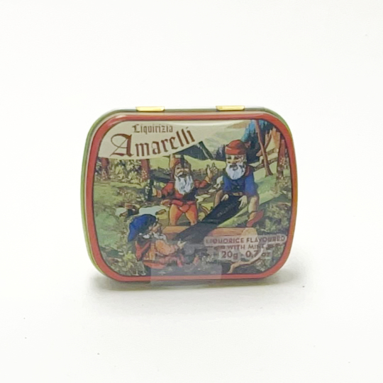 Reines Lakritz - Amarelli menta Nanetti, 20g-Dose - kadó