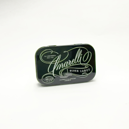Reines Lakritz - Amarelli Nero, 40g-Dose - kadó