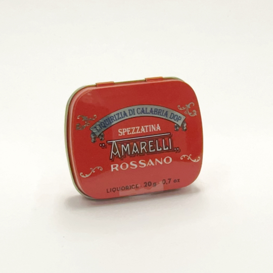 Reines Lakritz - Amarelli pur rot, 20g-Dose - kadó