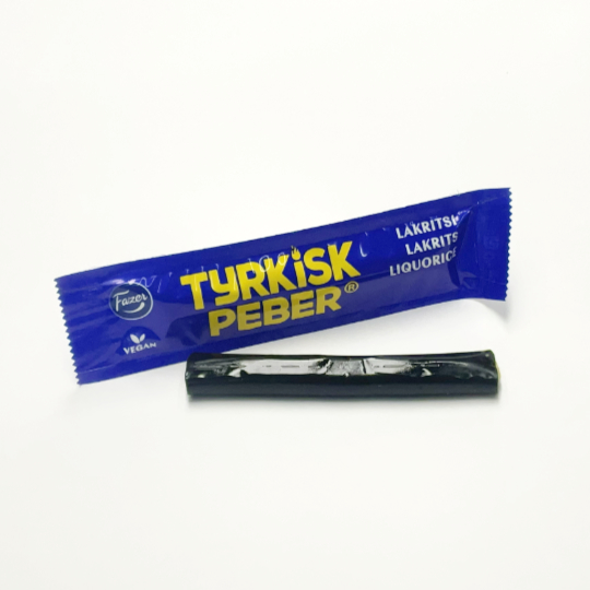 Salmiak - Lakritz - Fazer tyrkisk Peber, 20g-Riegel - kadó