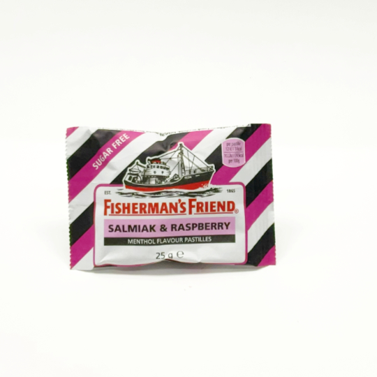 Salmiak - Lakritz - Fisherment salmiak-himbeer, 25g-Tüte - kadó