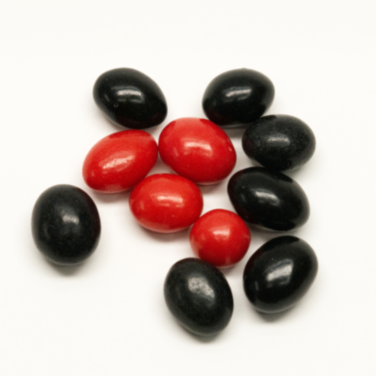 Salmiak - Lakritz - Salmiakdragees rot & schwarz - kadó