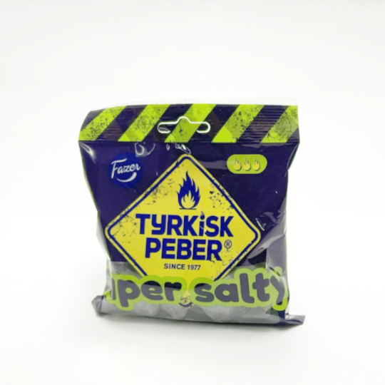 Salmiak - Lakritz - Tyrkisk Peber supersalt, 80g-Tüte - kadó