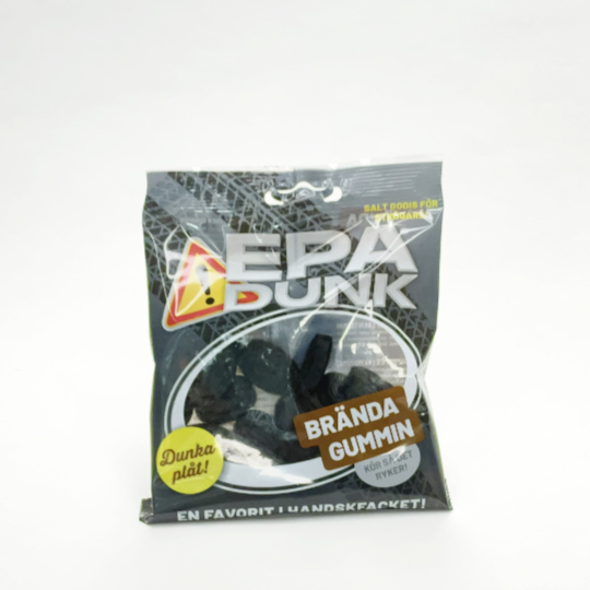 Salty Liquorice - Brända Saltlakrits, 80g-bag - kadó