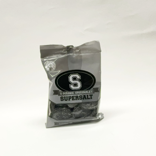 Salty Liquorice - Extra supersalt, 80g bag - kadó