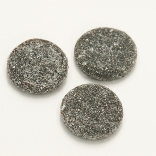 Salty Liquorice - Salt discs with crust - kadó