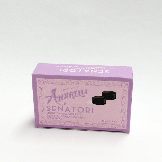 Süß - Herbes Lakritz - Amarelli Viola, 100g-Schachtel - kadó