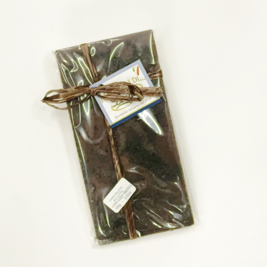 Süß - Mildes Lakritz - Latte e Liquirizia, 100g-Tafel - kadó