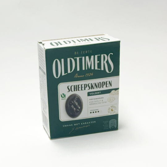 Süß - Mildes Lakritz - Oldtimers Knots, 185g-Box - kadó