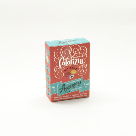 Sweet - Mild Liquorice - Amarelli Colorizia, 40g-box - kadó