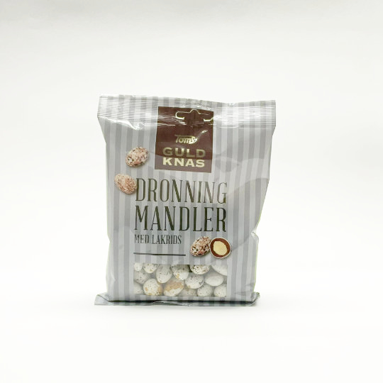 Sweet - Mild Liquorice - Dronning Mandler, 220g-bag - kadó