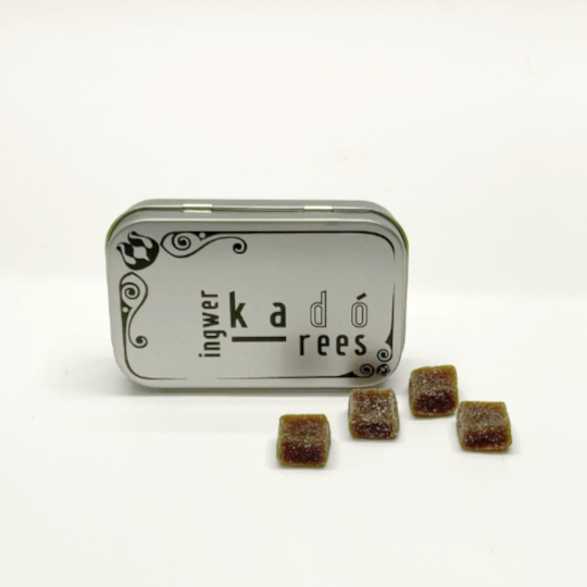 Sweet - Mild Liquorice - Gingerkarées, 75g-tin - kadó