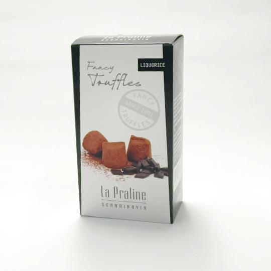 Sweet - Mild Liquorice - La Praline Schoko-Lakritz-Truffle, 100g-box - kadó