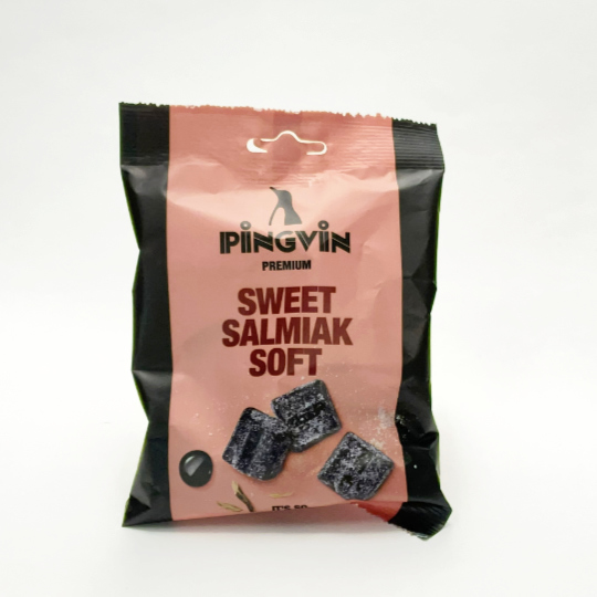 Sweet - Mild Liquorice - Pingvin sweet salmiak soft, 90g bag - kadó