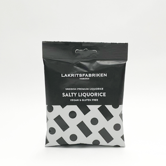 Lakritsfabriken Salty, 100g-bag