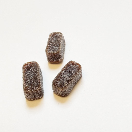 Soft Liquorice with natural flavour of violet, italian