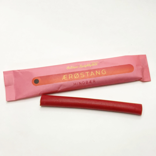 Liquorice bar raspberry, 25g handcrafted