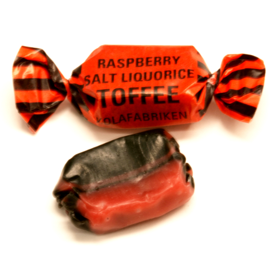 Liquorice caramel raspberry - 600g