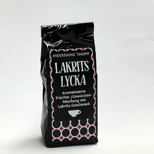 Bag tea with liquorice root and spices