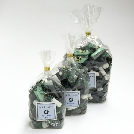Mix of all liquorice with mint