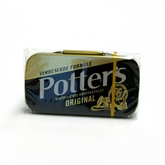 Potters liquorice pastilles, 12g-tin