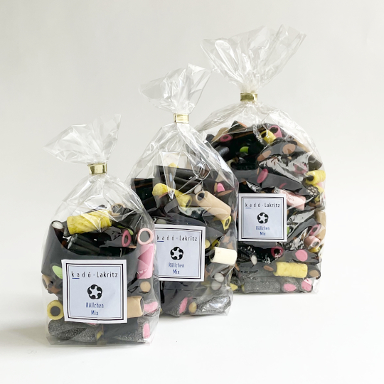 Röllchen-Lakritzmischung - 1000g