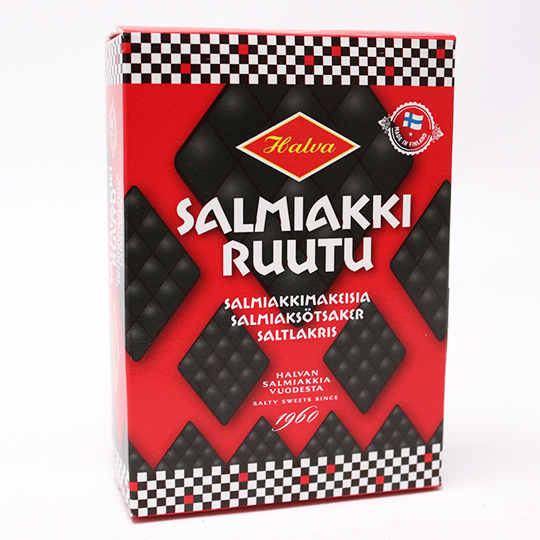 Salmiakki Ruutu, 250g-box